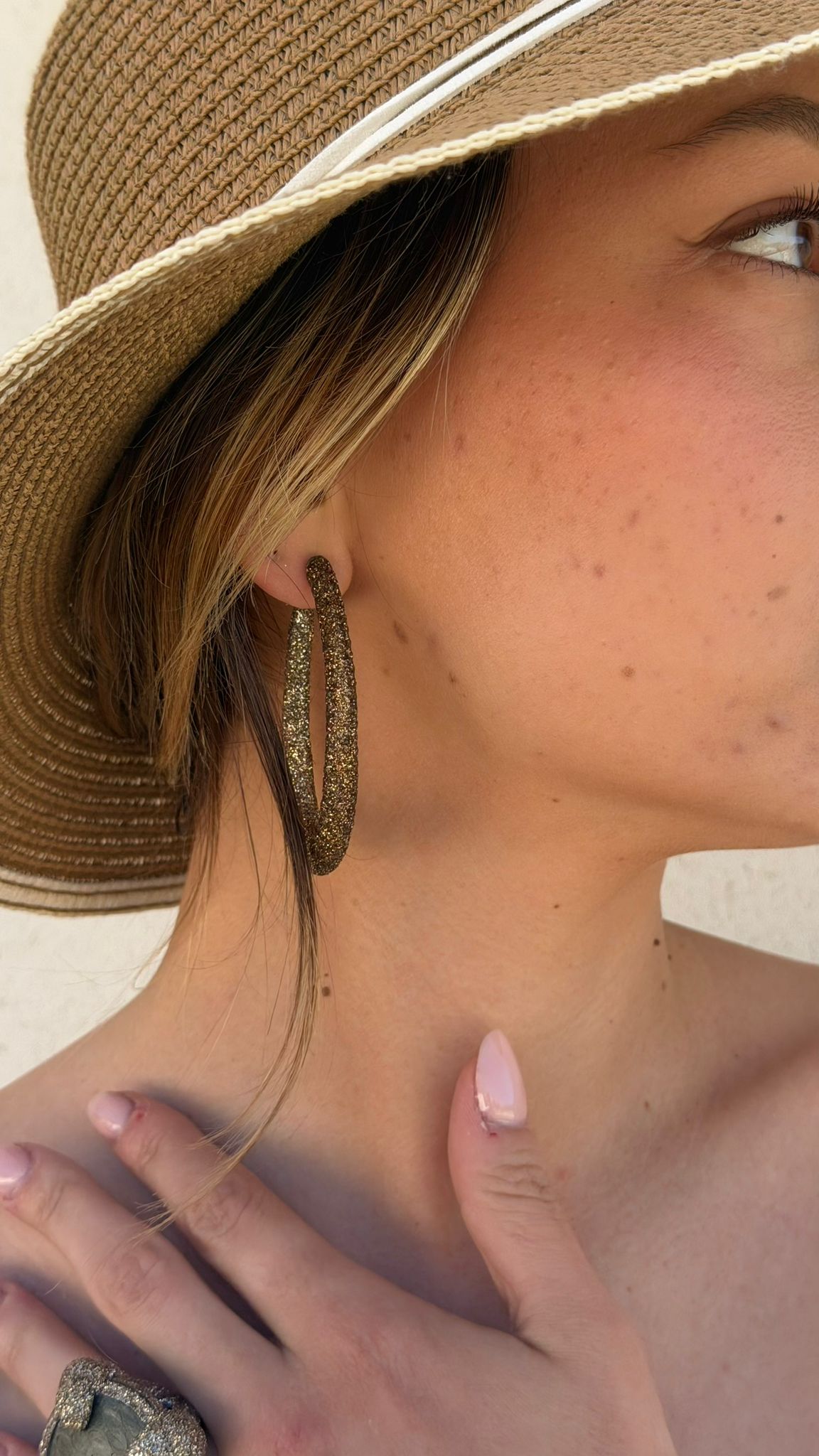 Boucles d'oreilles Dune Chic grand modéle