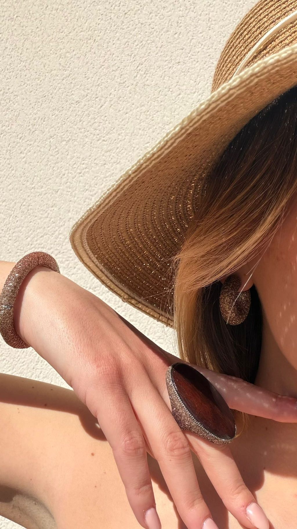 Boucles d'oreilles Lune d'Or