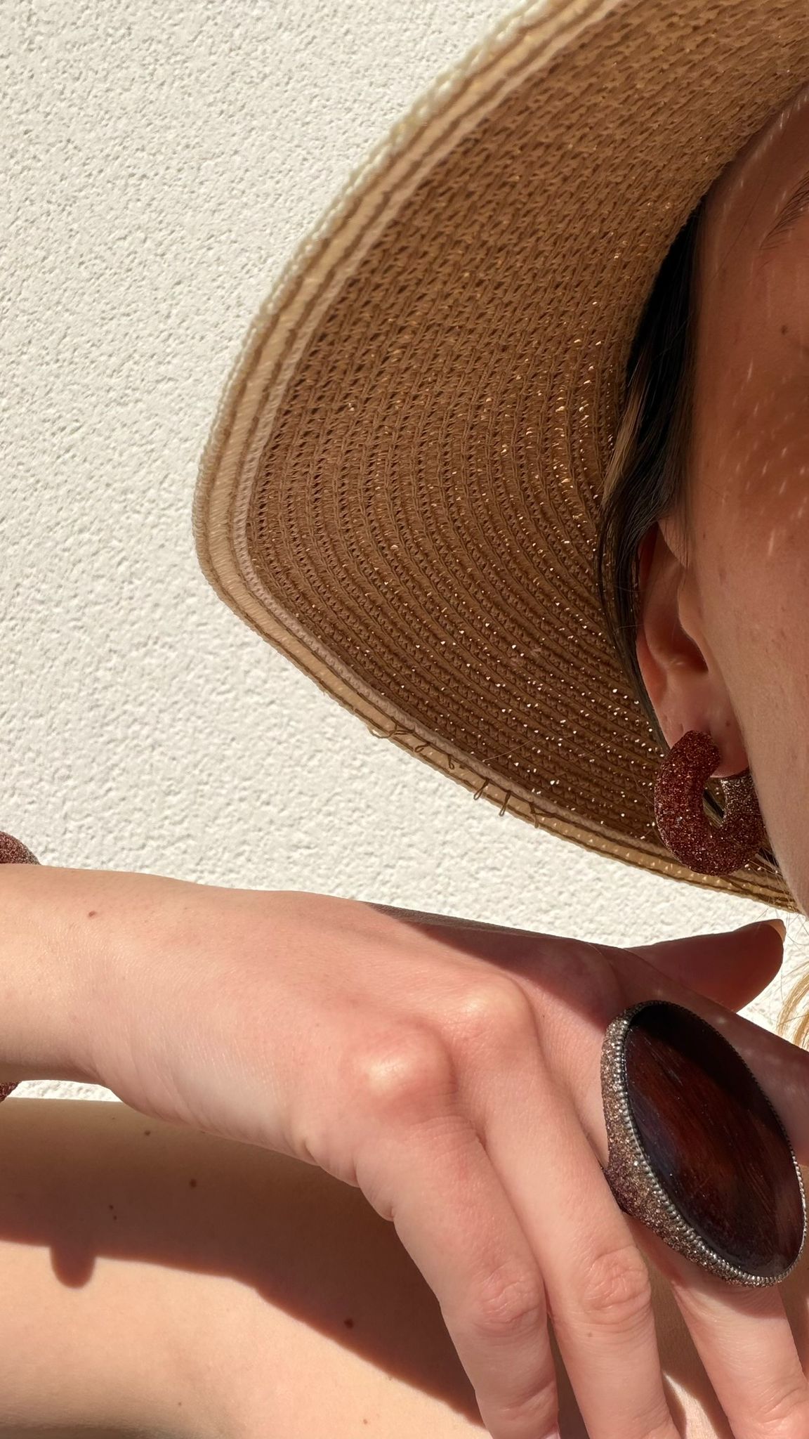 Boucles d'oreilles Lune d'Or
