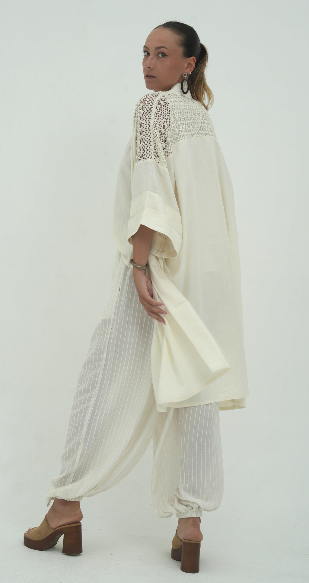 Kimono Elisa écru
