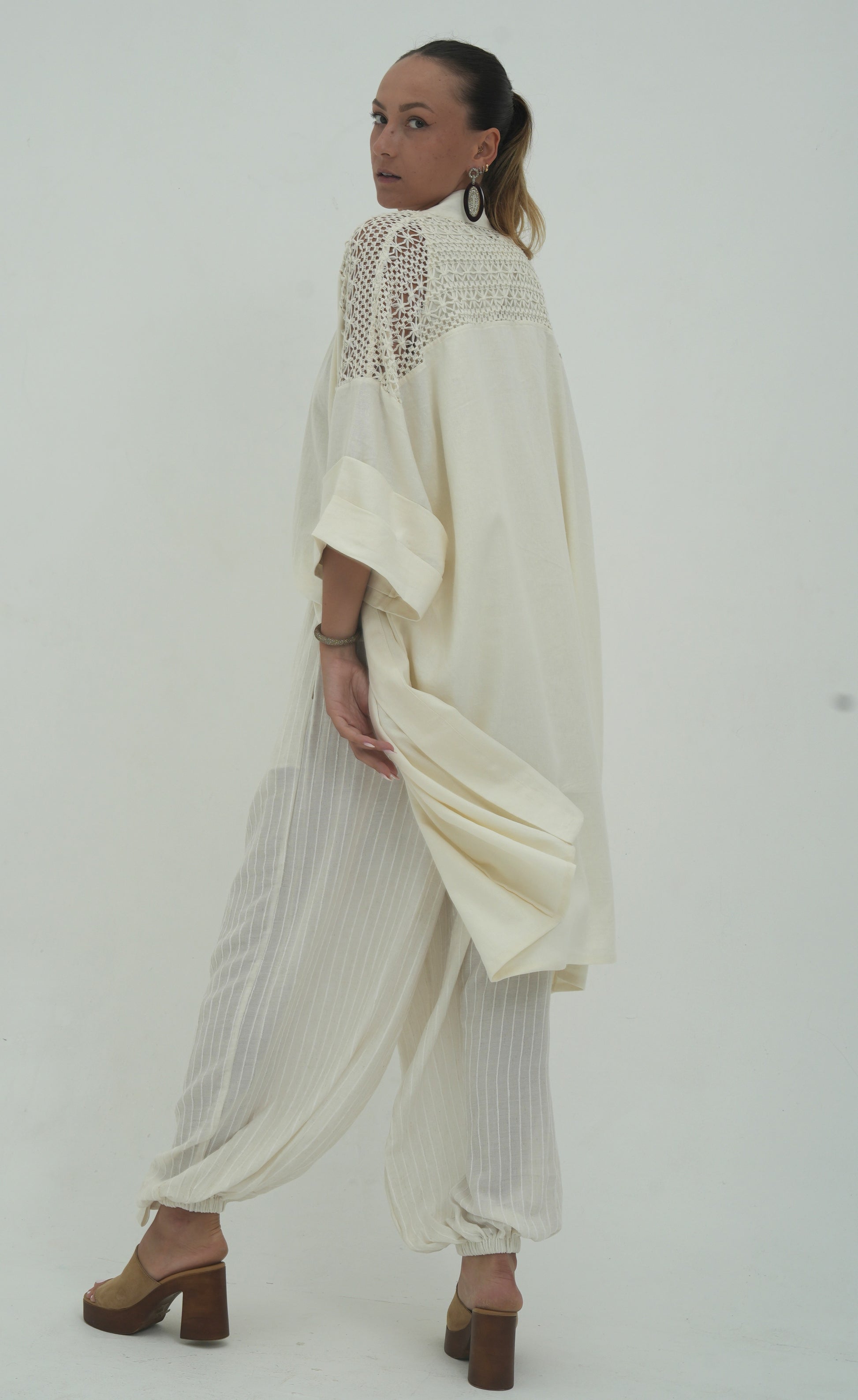 Kimono Elisa écru
