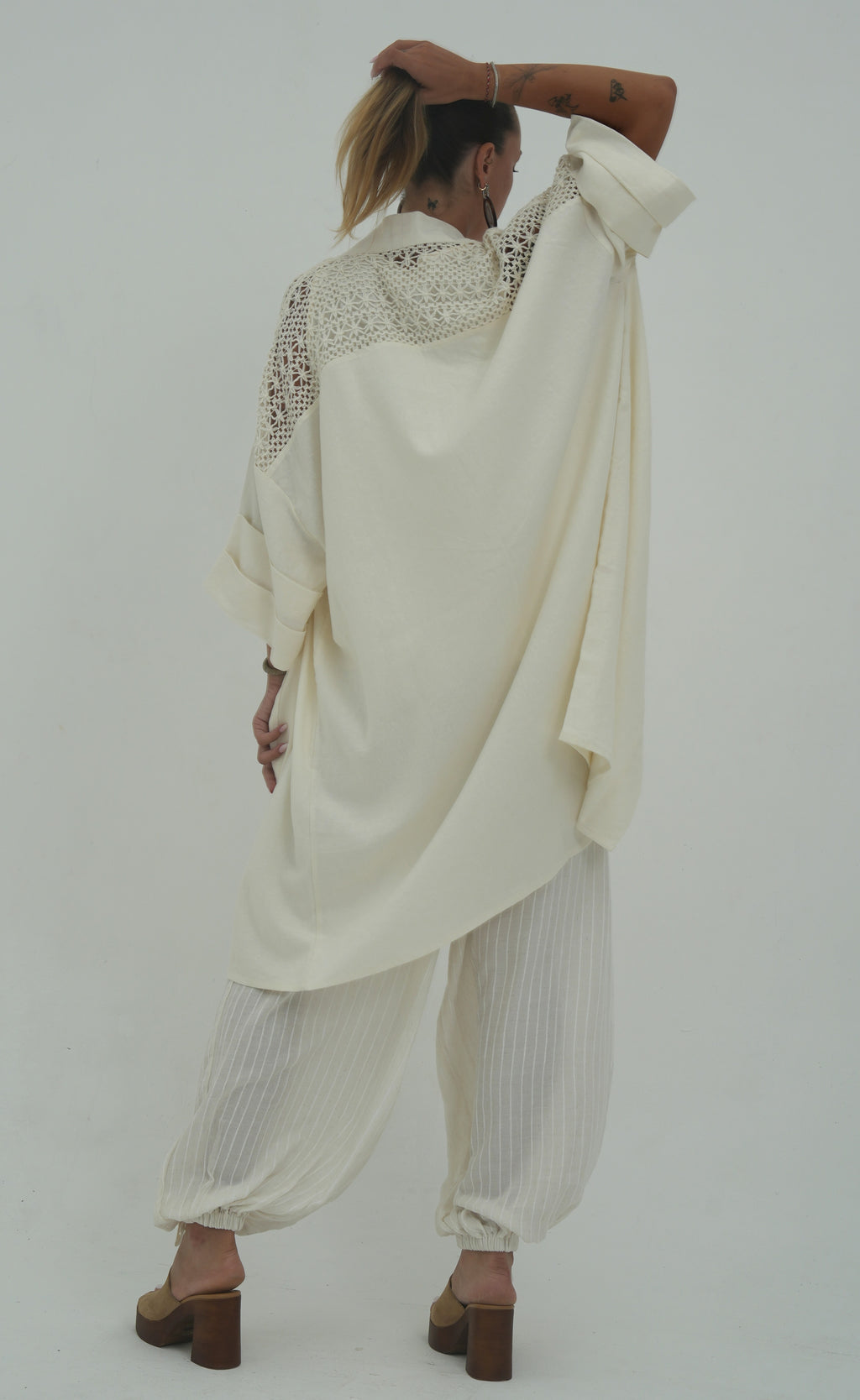 Kimono Elisa écru