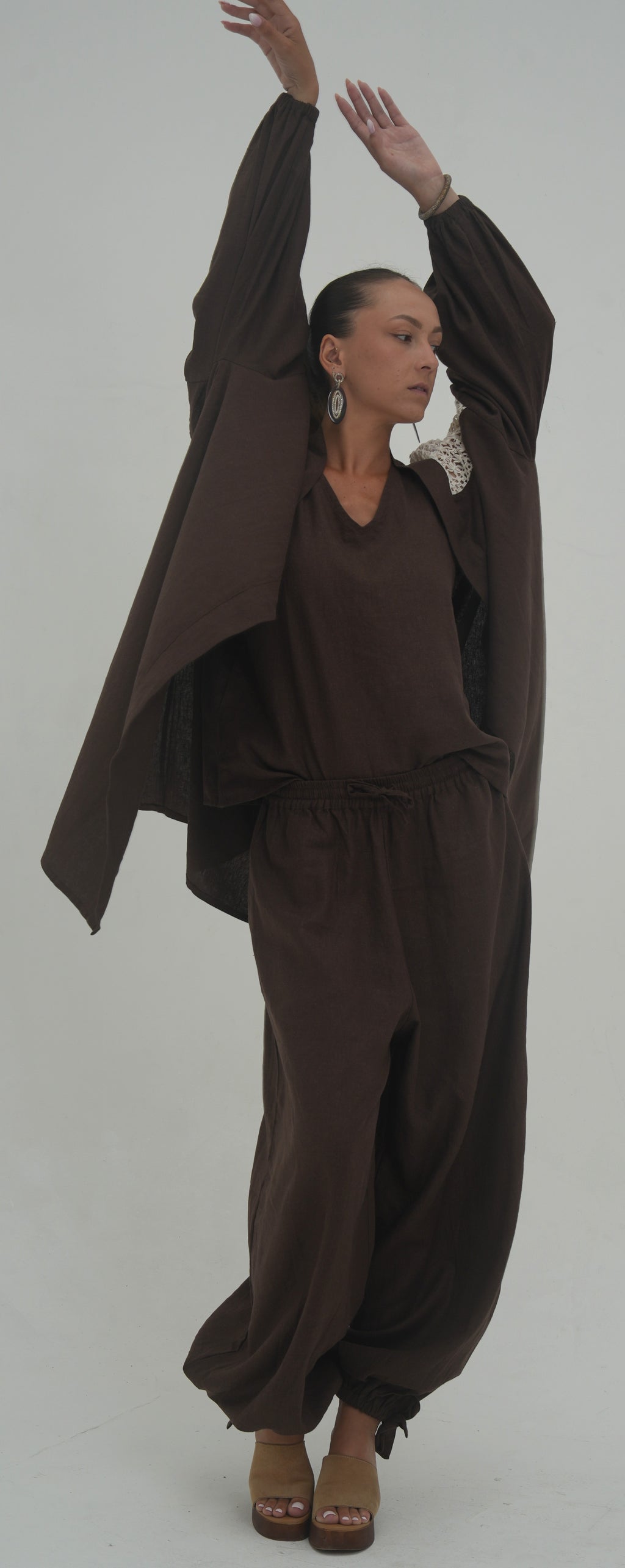 Pantalon Maya Chocolat