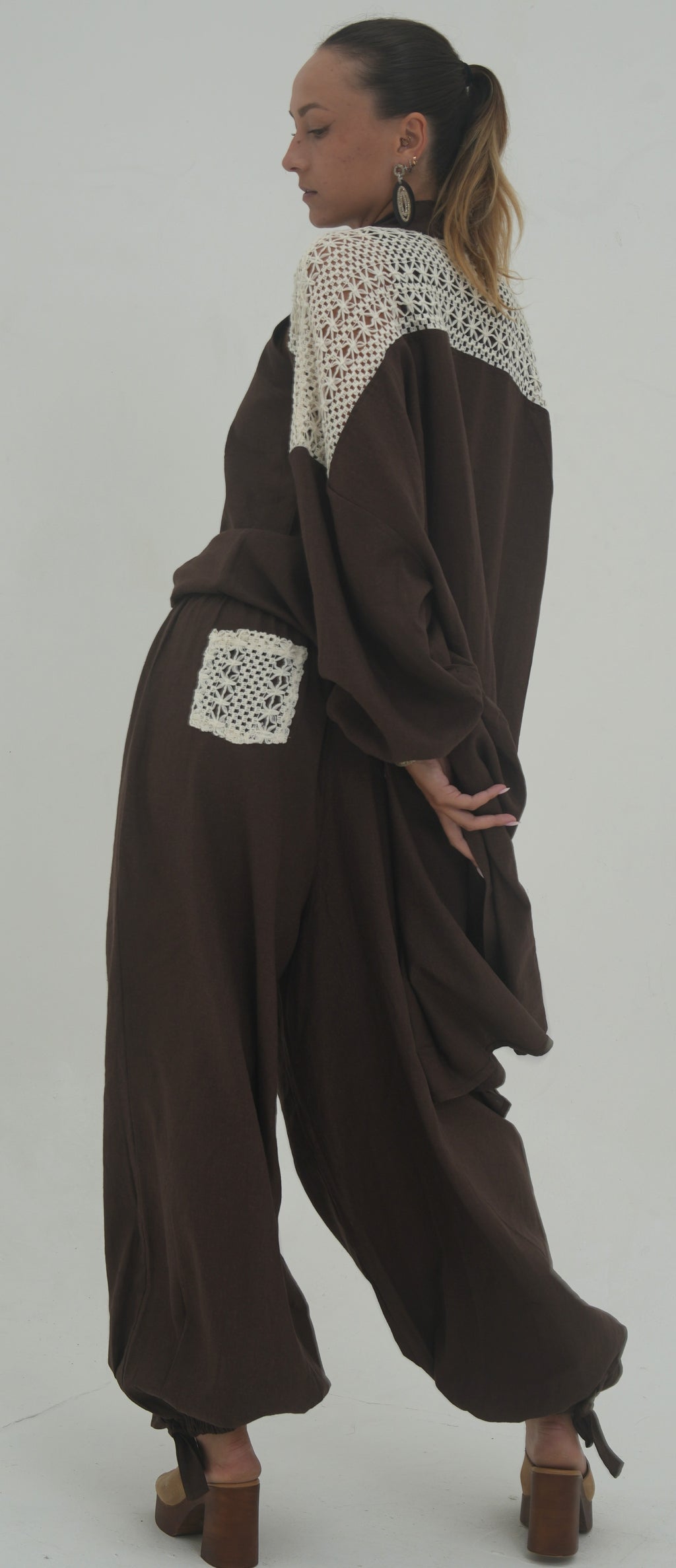 Pantalon Maya Chocolat