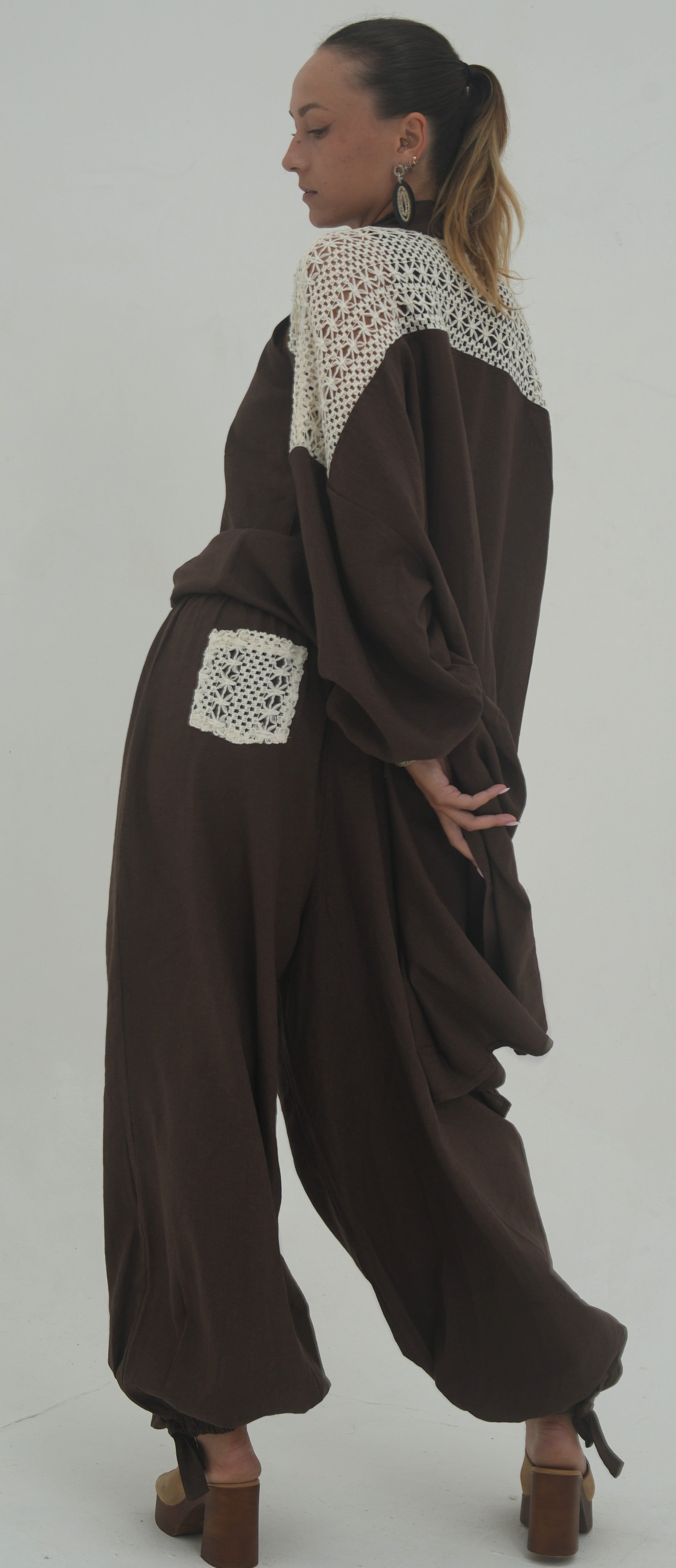 Pantalon Maya Chocolat