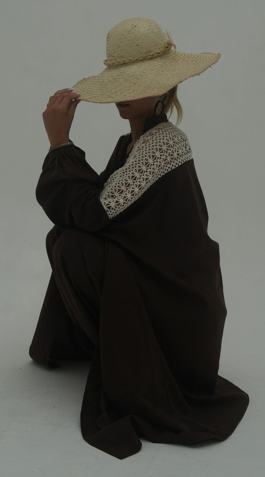 Kimono Maya chocolat