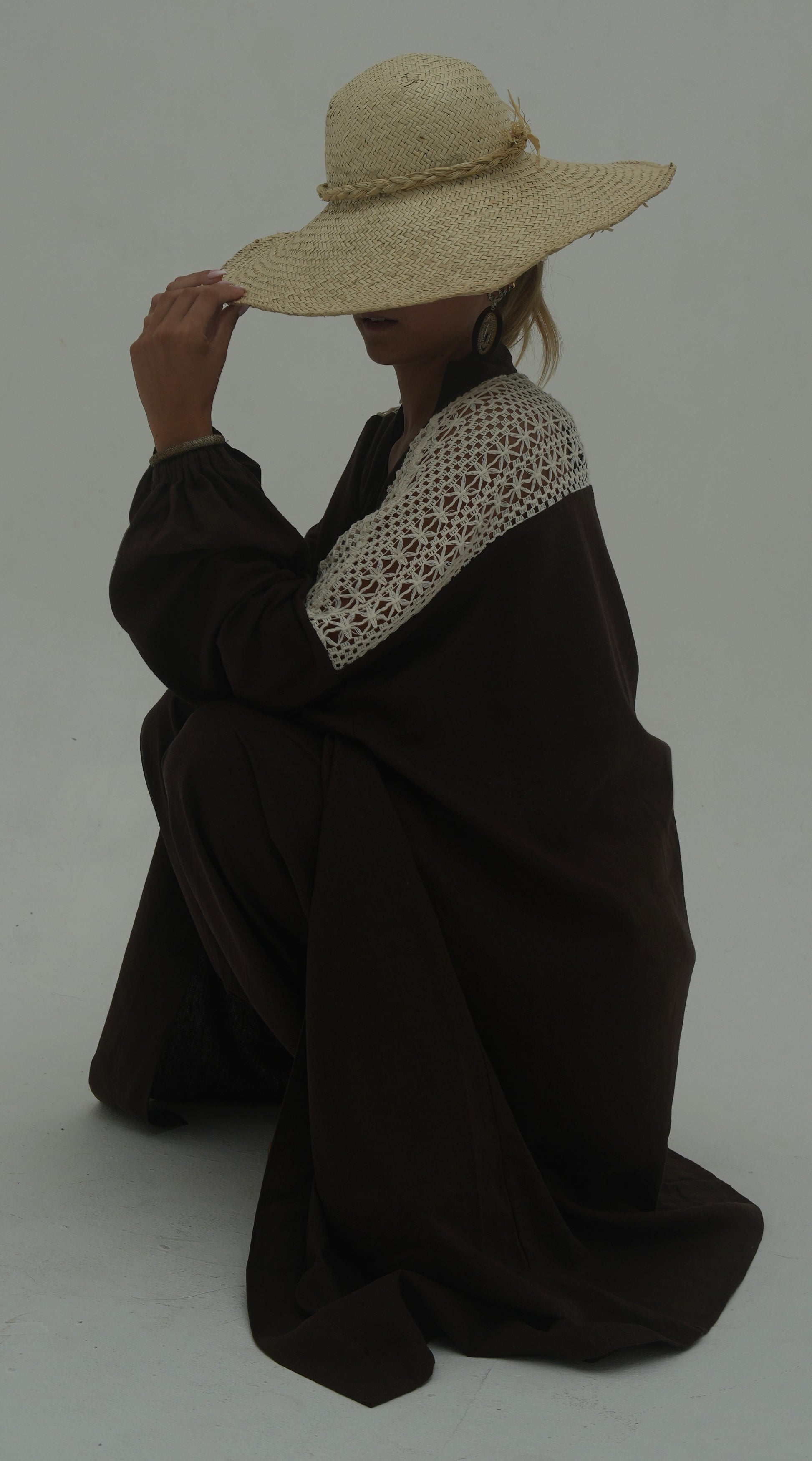 Kimono Maya chocolat