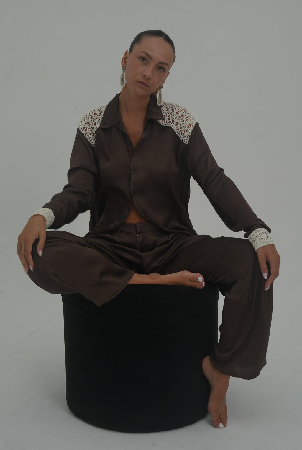 Pantalon Satin Gina