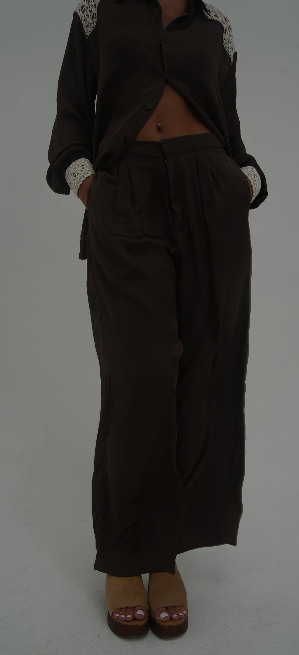 Pantalon Satin Gina